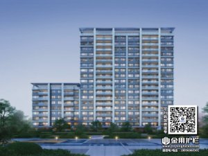 上海濱江壹號小區(qū)項目定制飄窗欄桿